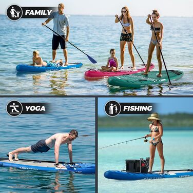 Надувний  SUP-борд Santasup Sport-Blue: Комплектація для дорослих (весло, насос, рюкзак, лінька, сумка)