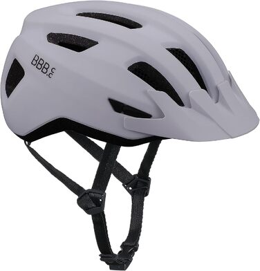 Велосипедний шолом BBB Condor 2.0 для чоловіків і жінок, знімний козирок, для MTB і шосе, матовий білий, розмір M (52-58 см), з чохлом для транспортування