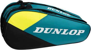 Тенісний м'яч Dunlop SX-Club (M/L) блакитно-чорно-жовтий - для тренувань та гри