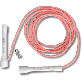 Скакалка Elevate Speed Rope MAX, професійна, міцний ПВХ з нейлоновим осердям, 5 мм, довжина до 3 м, посилені ручки