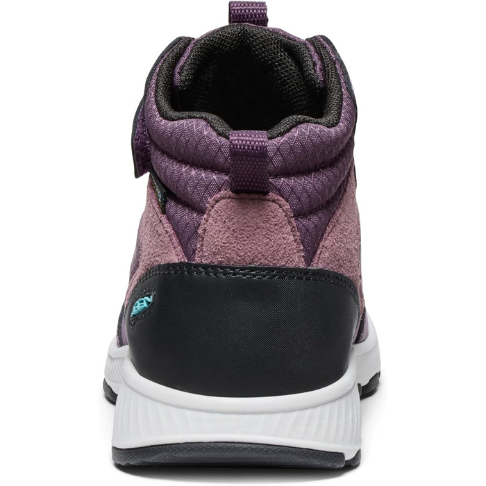 KEEN Skua Mid Waterproof - водонепроникні трекінгові черевики для дітей (37 EU) - чорний/сливовий