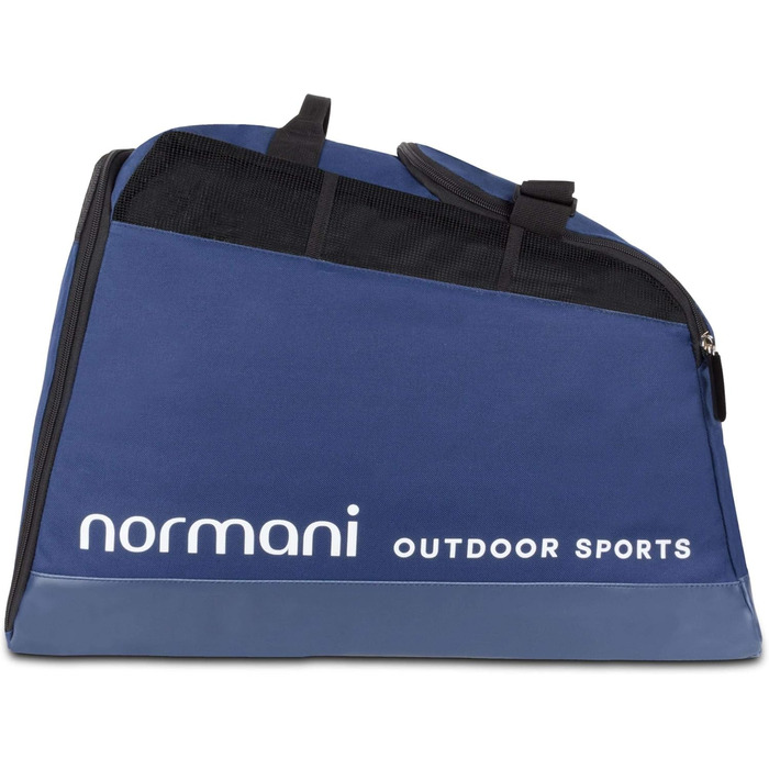 Сумка для лижних черевиків normani Mountain DEPO 45 л з відділенням для шолома, для хард/софтбутів або роликів, темно-синя