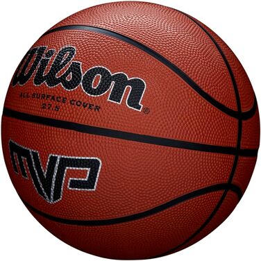 Баскетбольний м'яч Wilson MVP №7 для вулиці, асфальту, грануляту, оранжевий