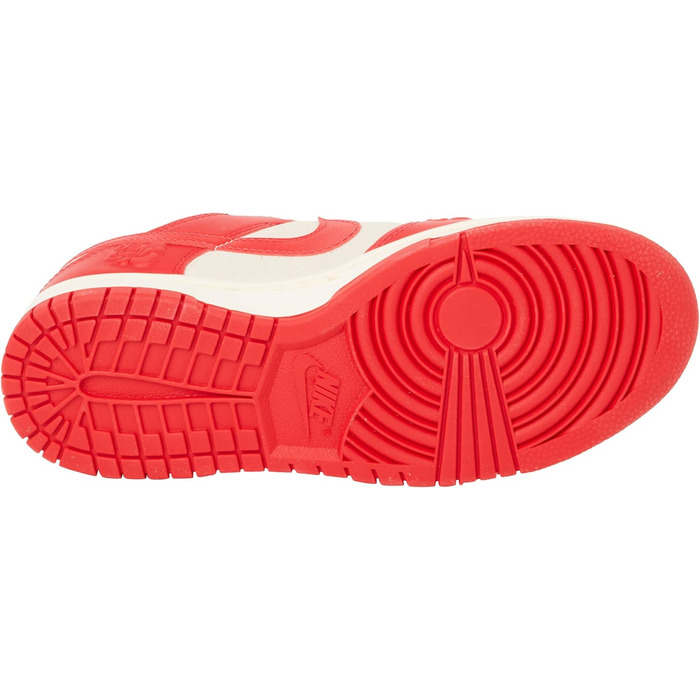 Кросівки Nike Dunk Low для жінок, біло-чорно-білі (40 EU, Coconut Milk University Red Pale Ivory)