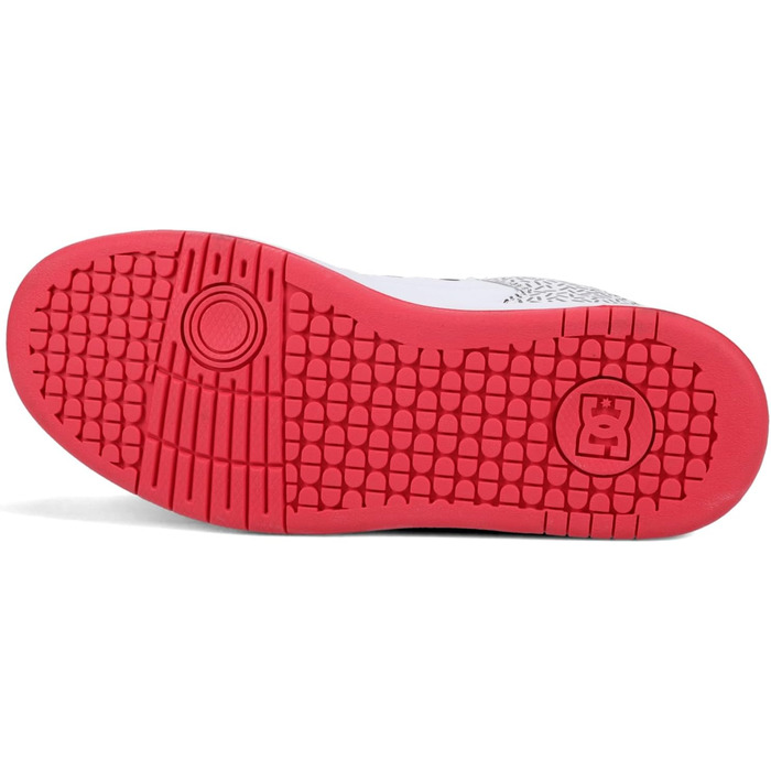 Кросівки DC Shoes Manteca для жінок, білі, чорні, рожеві, 42.5 EU