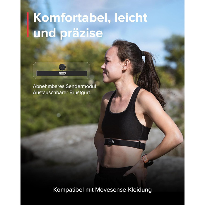 Suunto Smart Heart Rate Belt - Бездротовий пульсометр для спорту з тривалим часом роботи