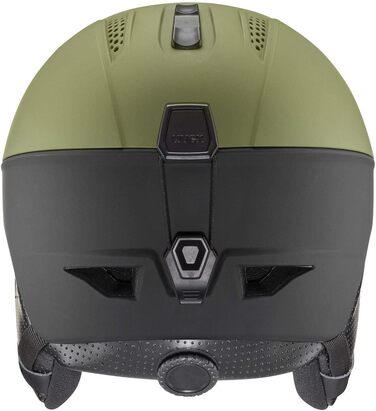 Лижний шолом Uvex Ultra Pro для дорослих, унісекс, зелено-чорний, розмір 55-59 см