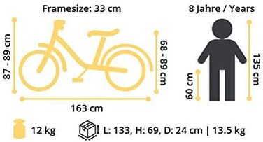 Гірський велосипед BIKESTAR алюмінієвий 24 дюйми для дітей 9-14 років, 21-швидкісна Shimano, дискові гальма, амортизаційна вилка