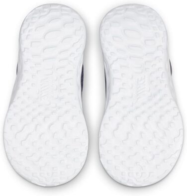 Дитяче спортивне взуття Nike Revolution 6 NN (TDV) для гімнастики, 21 EU, темно-синій, білий, сріблястий