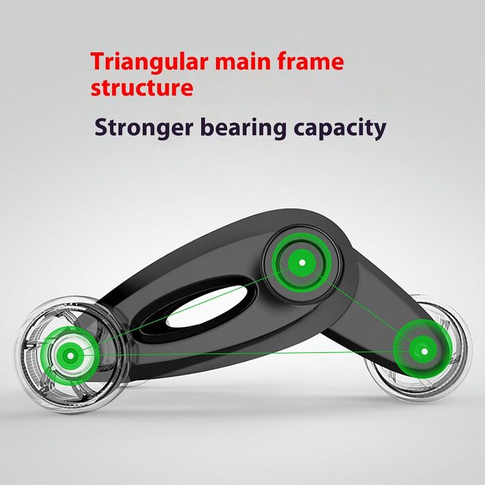 Ролер для пресу Bauchroller: тиха, складна модель 2024 року для чоловіків та жінок