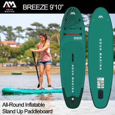 Надувна SUP-дошка Aqua Marina Breeze 300 см, зелена, комплект