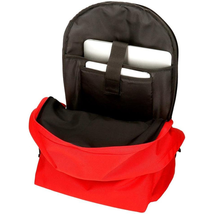 Шкільний рюкзак Reebok Boston, червоний, 31x44x15 см, 20,5 л, поліестер, з двома відділеннями