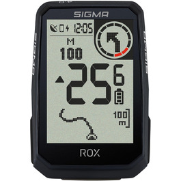 Велокомп'ютер SIGMA ROX 4.0 Endurance з GPS, 40 годин роботи, 30 функцій, сумісність з E-Bike, ANT+, BLE, бездротовий, захист IPX7, монтаж без інструментів, зарядка USB-C