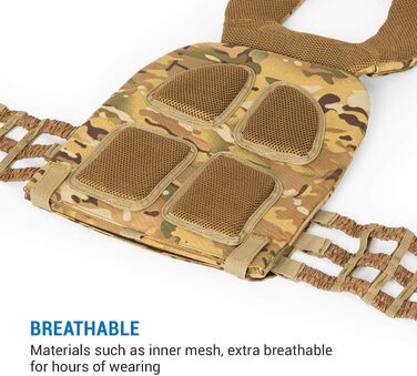 Capital Sports Battlevest 2.0 - Вага жилет для тренувань, 13.2 кг, камуфляж