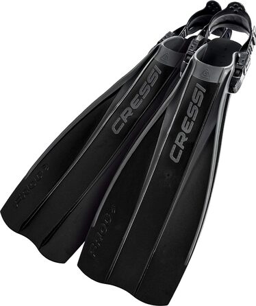 Ласти Cressi Frog для дайвінгу, регульовані, L-XL, чорні, Італія
