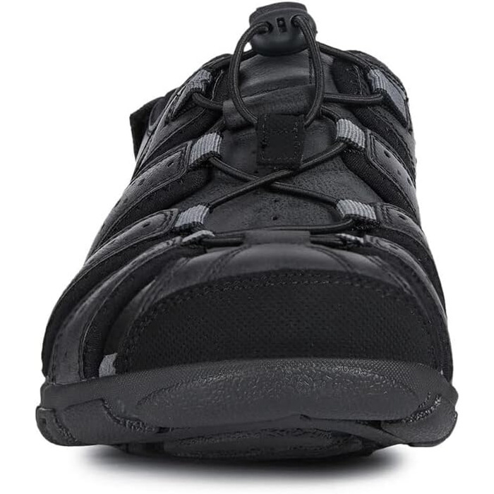 Чоловічі сандалі Geox Strada C9999, чорні, 43 EU – оригінальна італійська якість