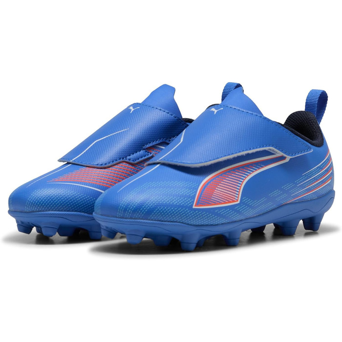 Дитячі футбольні бутси Puma Ultra 6 Play V Fg/Ag Rb Jr - 25 EU, Ultra Blue/Puma White/Glowing Red
