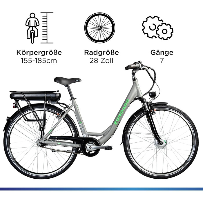 Електровелосипед ZÜNDAPP Z502 28