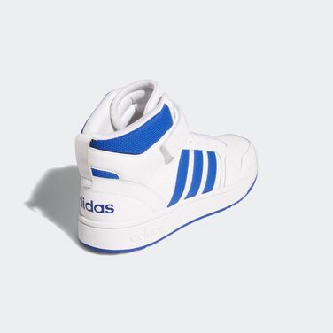Баскетбольне взуття Adidas для чоловіків, розмір 44 2/3 EU, білий, Team Royal Blue, Grey