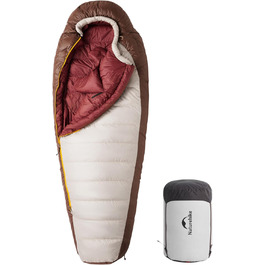 Спальний мішок Naturehike Snowbird з гусячого пуху, дорослий, унісекс, для кемпінгу та відпочинку на природі