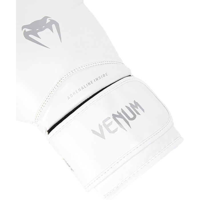 Боксерські рукавички Venum Contender чорного та білого кольору (білий/срібло, 12 Oz, Contender 1.5)