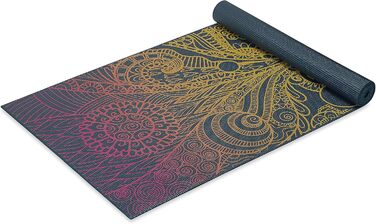Двосторонній килимок для йоги Gaiam Lebendige Zest, міцний