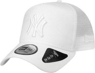 Кепка New Era Mesh Trucker Cap з логотипом New York Yankees, біла, універсальний розмір