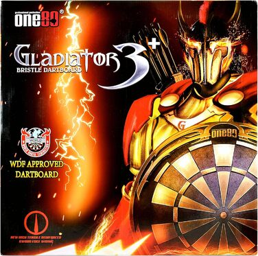 Дартборд ONE80 HARROWS Gladiator III для дартсу, професійний, з якісною поверхнею