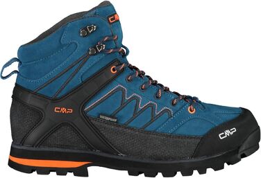 Чоловічі трекінгові черевики CMP Moon Mid Trekking Shoe WP, Deep Lake Antracite, 39 EU