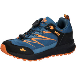 Дитячі трекінгові черевики Lico Sheffield для хлопчиків та дівчаток, 25 EU, Petrol/Schwarz/Orange