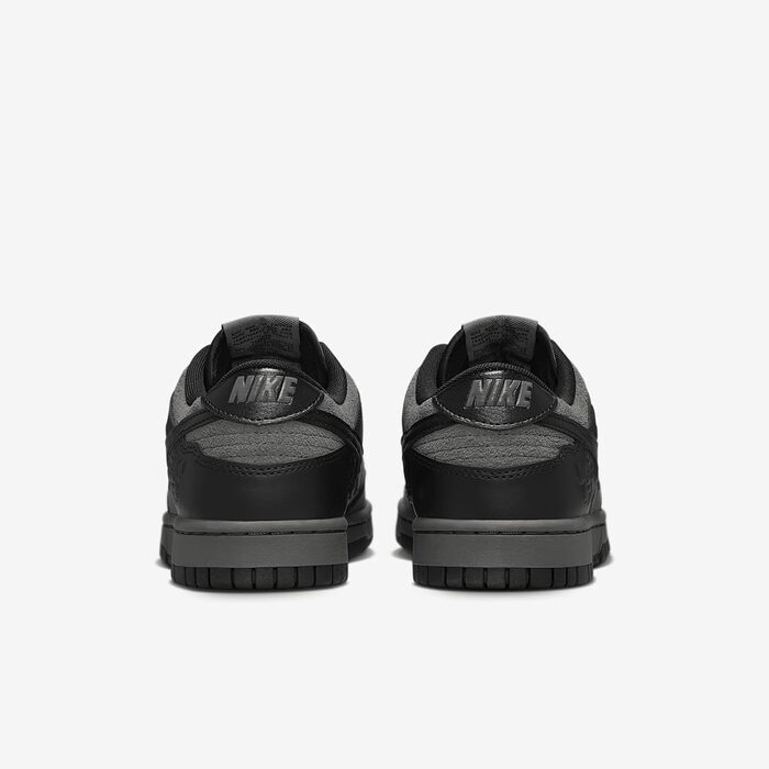 Кросівки Nike Dunk Low для жінок, біло-чорні (37.5 EU, Iron Grey Black Iron Grey)