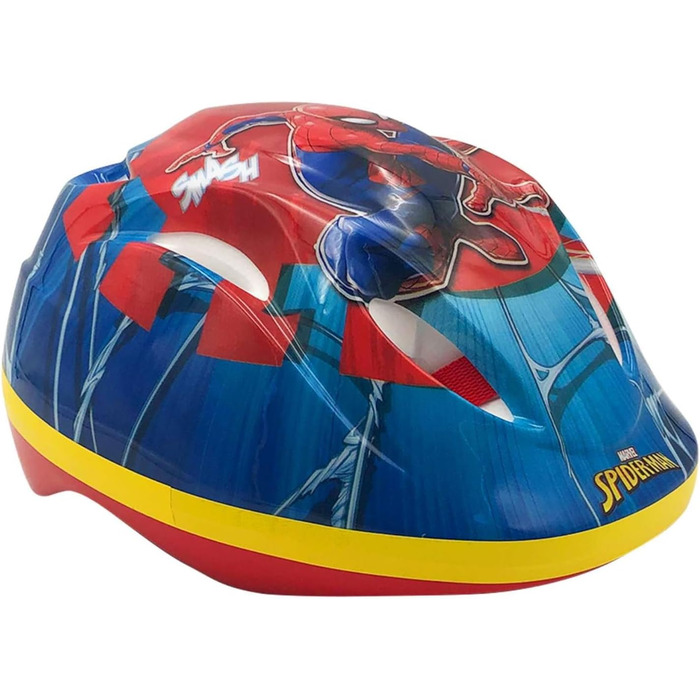 Дитячий велосипед A.T.L.A.S. Elo 16'' Marvel Spiderman, 2 гальма, передня панель, задній контейнер, шолом, червоний
