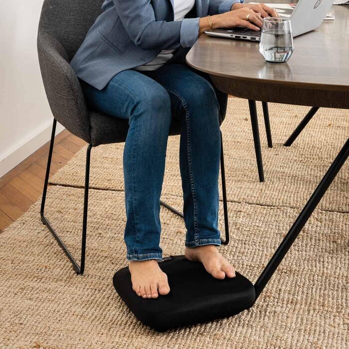 Електричний масажер для ніг Belena Active Pro з інфрачервоним нагрівом та 6 ротаційними насадками - Shiatsu масаж для розслаблення ніг