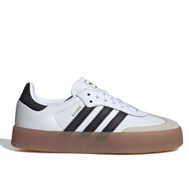 Жіночі кросівки adidas Sambae JI1349 білі, шкіряні, 38 2/3
