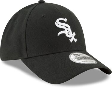 Кепка New Era 9Forty Adjustables Chicago White SOX чорно-біла, універсальний розмір
