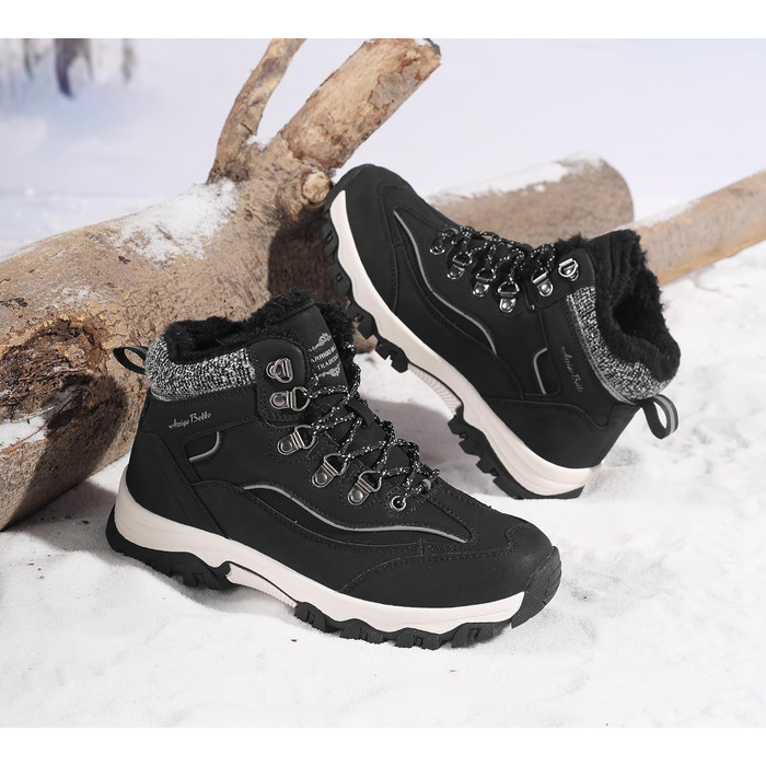 Чобітки зимові жіночі ARRIГО BELLO - зимові черевики, робочі чобітки, для роботи та хобі, 36-41, чорний