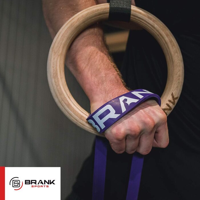 Еластична стрічка BRANK SPORTS для спорту, силових тренувань і фітнесу | Опірна стрічка для підтягувань, кросфіту та стріт воркауту