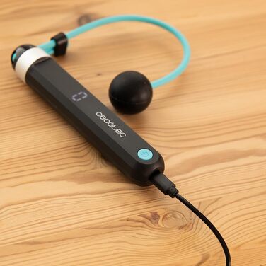 Скакалка Cecotec Springseil SmartComba 3000 Connected: регульована, 2-в-1, з LED-дисплеєм та підключенням до додатку