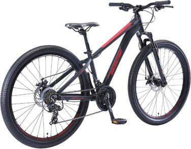 Гірський велосипед BIKESTAR Hardtail алюмінієвий, 21 швидкість Shimano, дискові гальма, 27.5