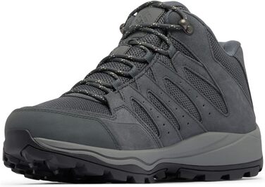 Чоловічі трекінгові черевики Columbia Redmond™ IV Mid Waterproof, 42 EU, Graphite Citron Haze