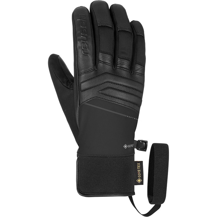 Зимові рукавички Reusch Jupiter Gore-TEX, водонепроникні, вітрозахисні, утеплені, дихаючі, для сноуборду та лиж, унісекс, чорні, розмір 9