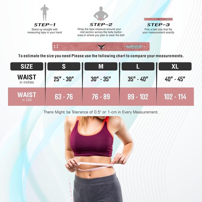 Пояс для важкої атлетики Mytra Fusion зі 100% натуральної шкіри, біла пряжка, для тренувань у спортзалі, фітнесу, чоловіків і жінок, рожевий, розмір XL