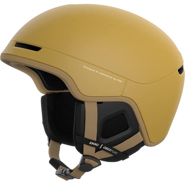 Легкий та безпечний лижний і сноубордичний шолом POC Obex Pure Cerussite Kashima Matt XS-S (51-54 см) для оптимального захисту на схилах і поза ними