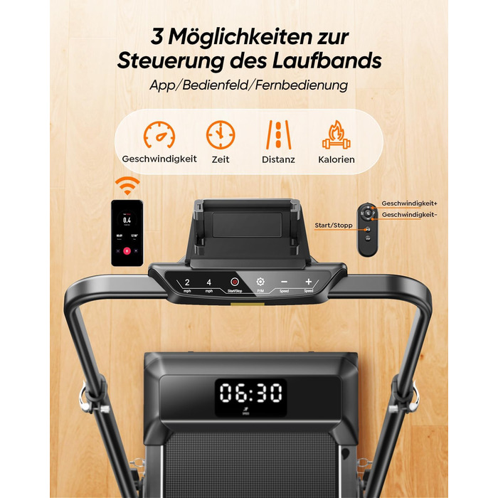 Біговий доріжка для дому з нахилом 5 в 1, 12% нахил, 2.5HP, складана, для дому та офісу, LED-дисплей, до 136 кг, без встановлення (чорно-біла, 137.01*71.81*13.00 см)