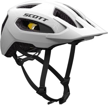 Велошолом Scott Supra Plus MIPS для MTB, матовий білий, розмір S/M (52-57 см), 2024