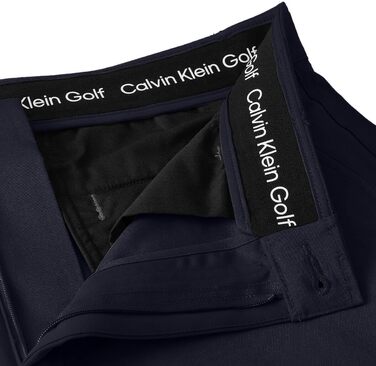 Чоловічі шорти для гольфу Calvin Klein Micro Tech 2026, легкі, дихаючі, стрейч, темно-сині (Marine), розмір 36