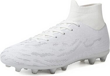 Футбольні черевики чоловічі Мадам, шипові, розмір 43 EU, білі