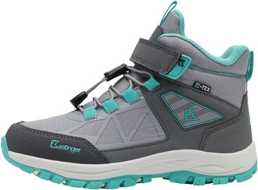 Туфлі для піших прогулянок Kastinger Karlspitz Mid Ev KTX - унісекс, 29 EU, сірий сталь, океанський блакитний