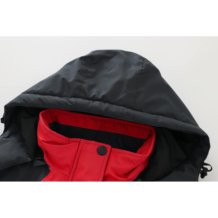 Жіноча водонепроникна легка куртка-дощовик вітрозахисна з капюшоном, світло-зелена (M, червоний/похідний, однотонний (Getaway Solids))