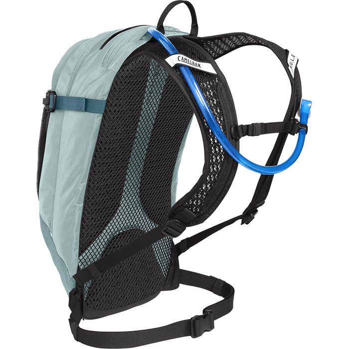 Жіночий гідраторний рюкзак CamelBak M.U.L.E. 12 для маунтбайку, магнітна застібка, 2,8 л, синій/чорний